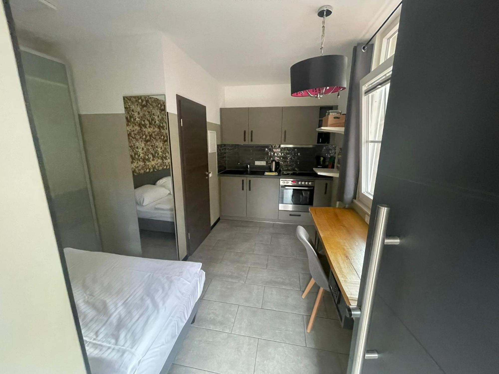 Zentrales Kobytinyhaus City Apartment Herford,Wlan,Parkplatz Экстерьер фото